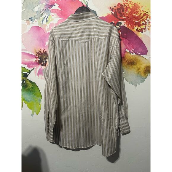 Cody James Men's XXL Authentic Western Apparel Pearl Snap Shirt Long Sleeve - Picture 4 of 4